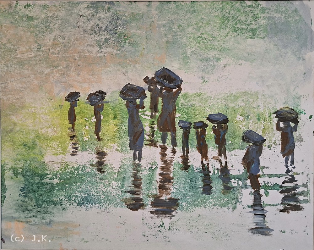 Figuren auf Wasser, 2025