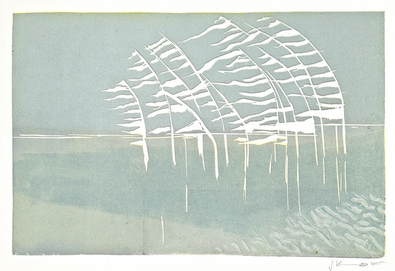 Fähnchen im Wasser, 2025- 5