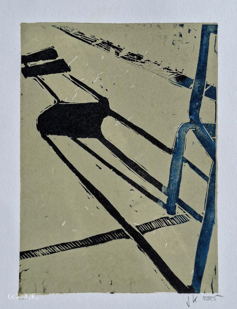 Stuhl und Schatten, 2025 - 1