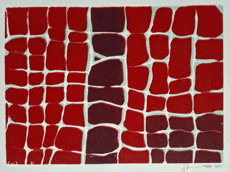 Wasser Wabenmuster, 2025 - 4